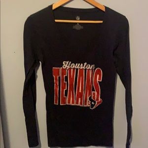 Women’s Houston Texans nfl long sleeved shirt
